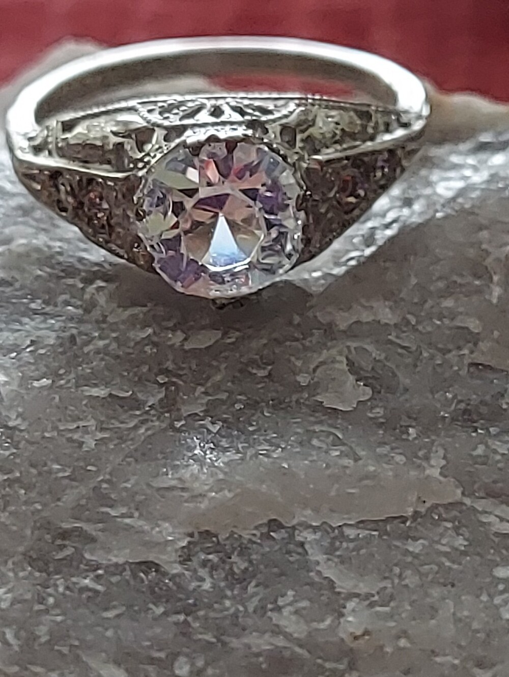 Art Deco Silver Ring